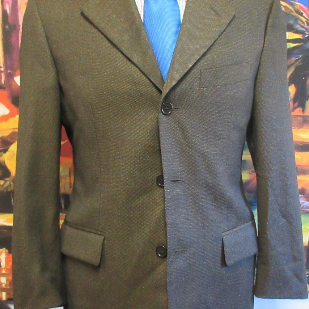 36 S- BARNEYS NEW YORK MADE IN ITALY WOOL/CASHMERE - Picture 5 of 8